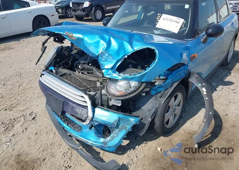 2015 Mini Hardtop Cooper from USA, damaged, VIN WMWXS5C56FT831505